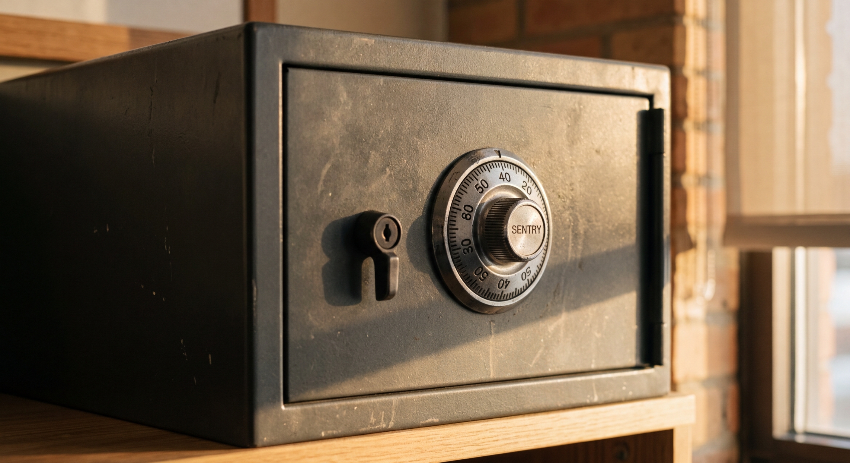 Locked filing cabinet representing secure storage of biometric data records subject to New Hampshire NHDPA data protection assessments