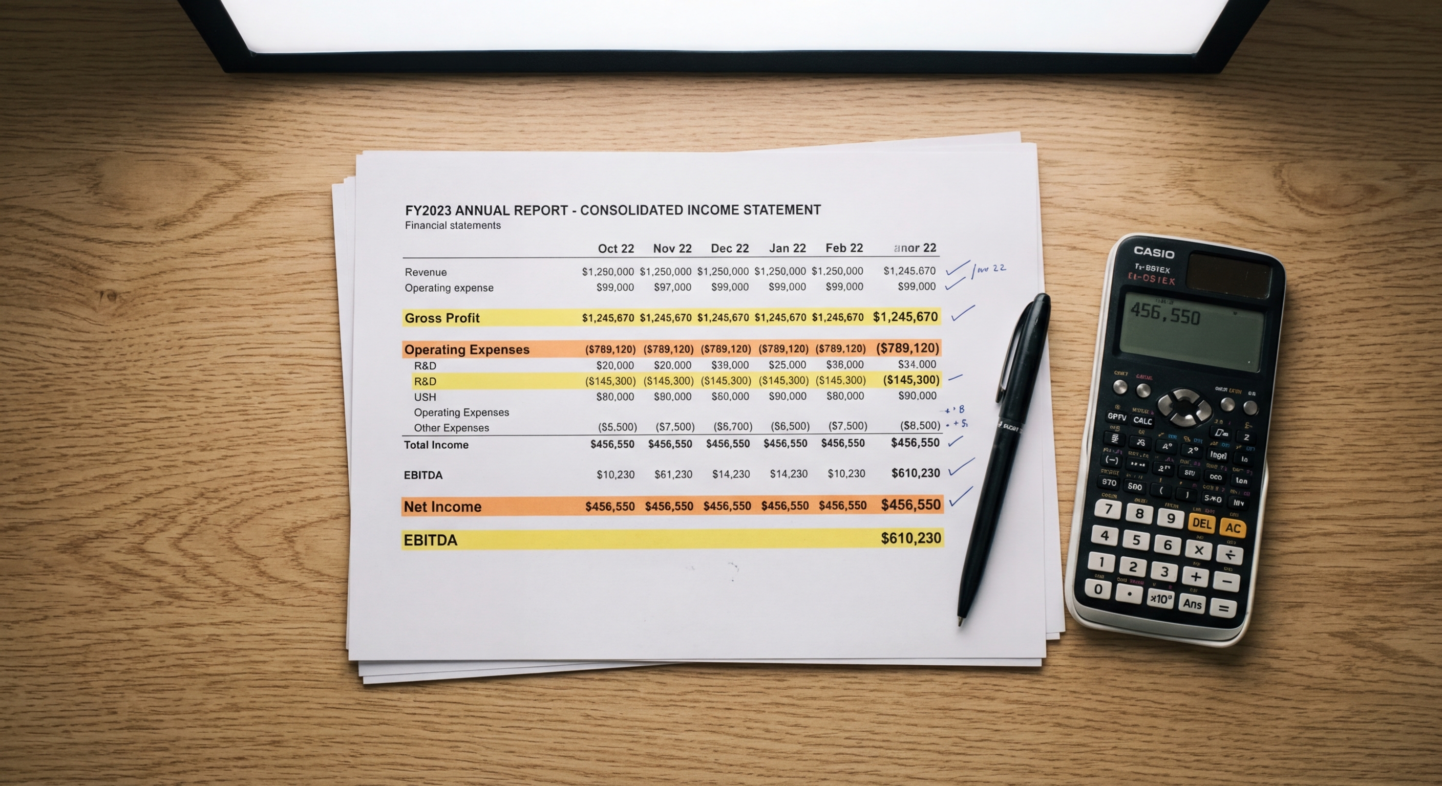 Calculator representing Ohio escalating daily breach notification penalties
