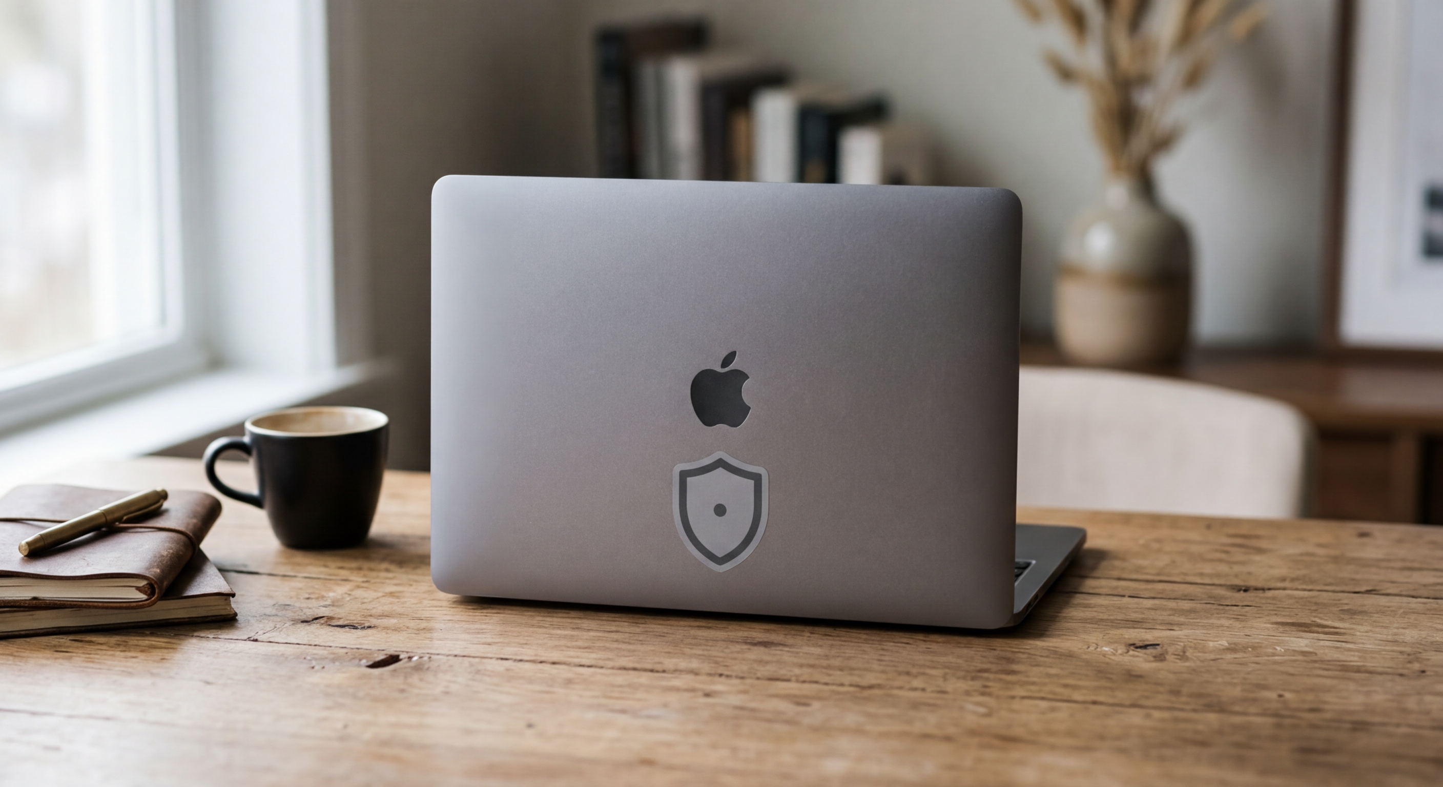 Laptop with security shield representing the reasonable security measures required under Nevada NRS 603A.210