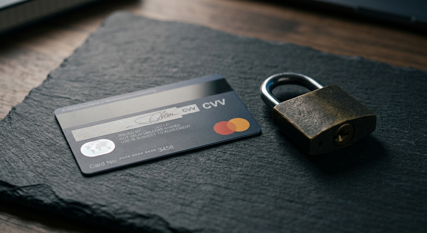Credit card with padlock, representing the financial impact of GDPR penalties
