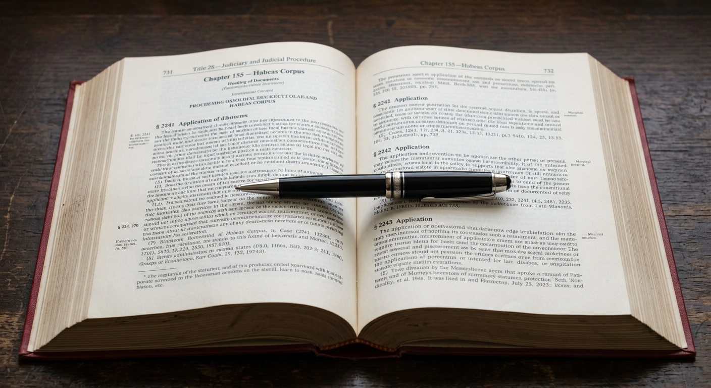 Uruguay pen resting on an open legal statute book