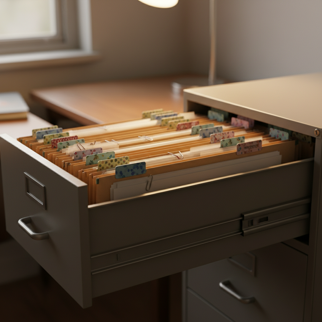 medical records reference image - professional editorial 1