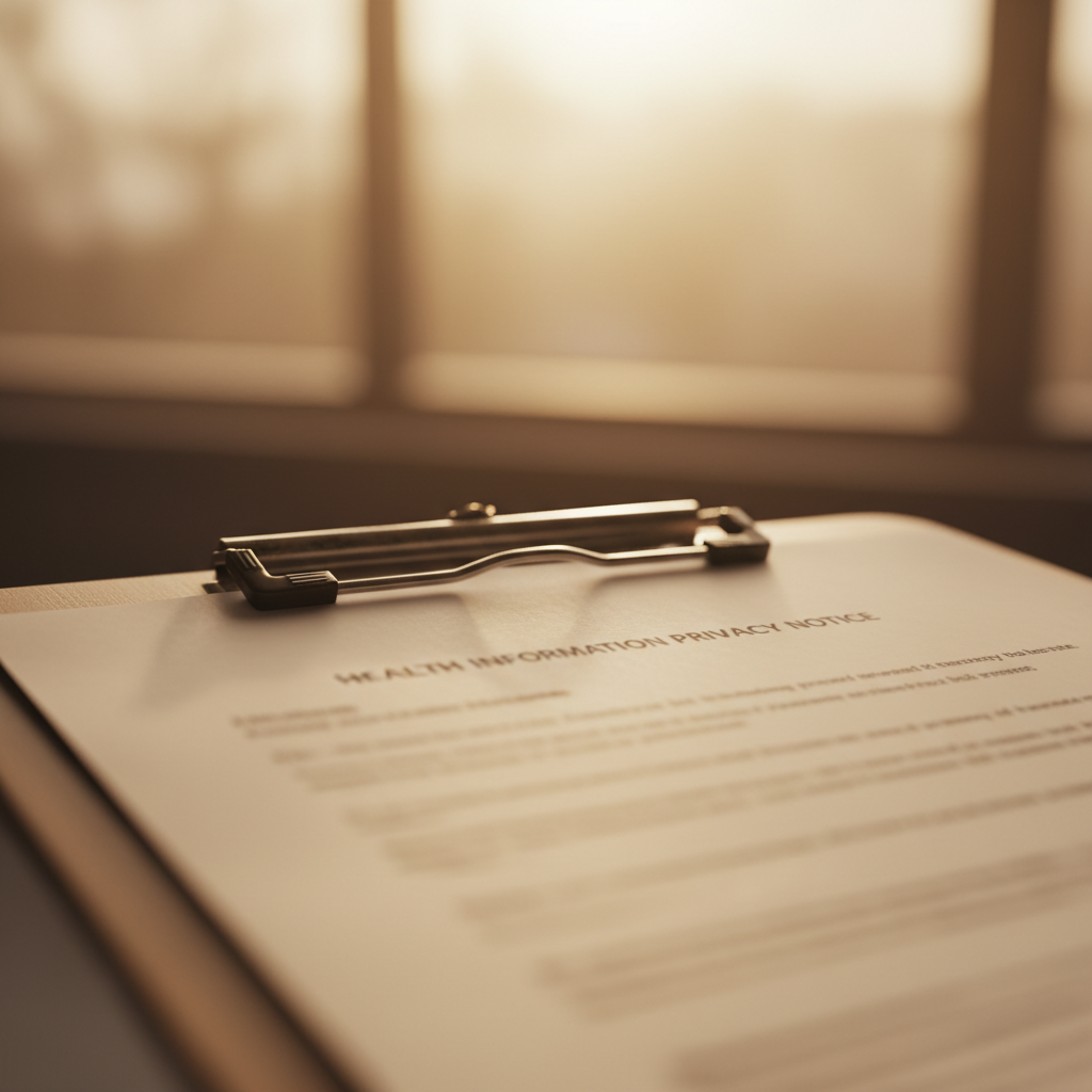 medical records reference image - professional editorial 2