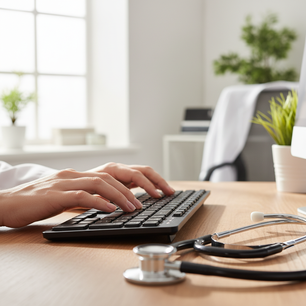 medical records reference image - professional editorial 4